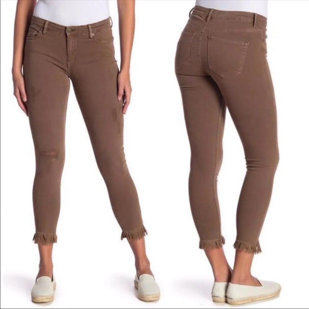 Free People Raw Hem Jeans